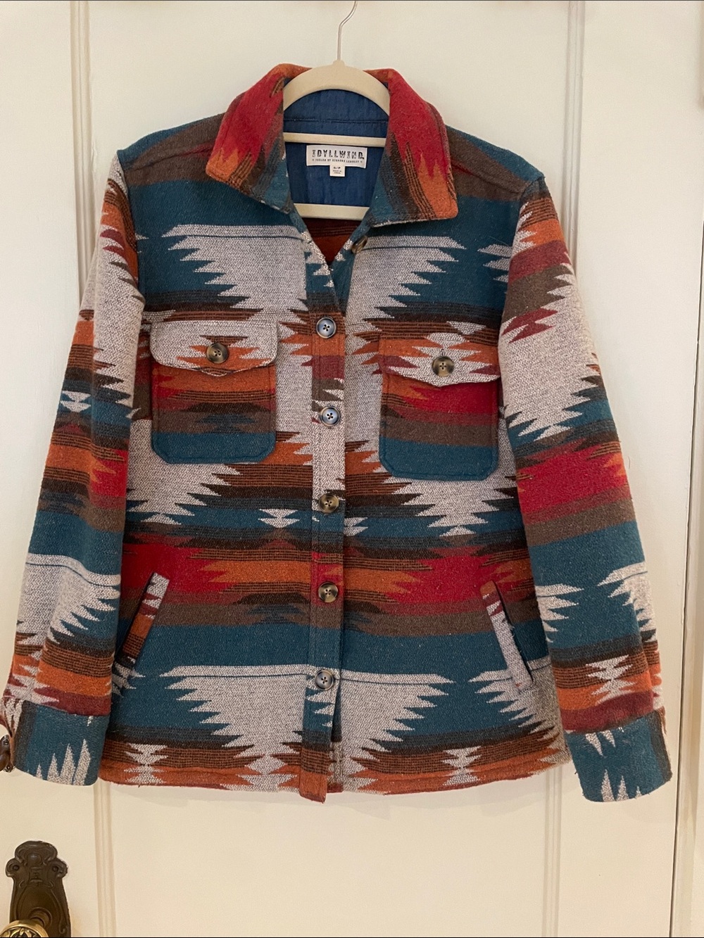 Edyllwind Miranda Lambert Southwestern Wool Blend Jacket Size S